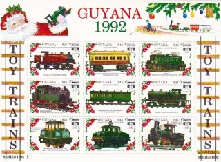 Guyana známky